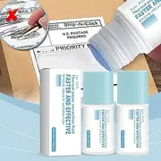 Privacy Protection Roller Stamp, Confidential Information Blocker, Portable Security Ink Wiper, 2-Pack