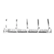 Metal Door Hook Rack Wall Cloth Hanger 45*12*7 cm