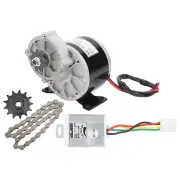 12V 250W DC Eletrical Motor Speed Controller Chain Wheel Gear Popcorn ZO
