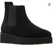 CLARKS - Womens Ornellachelsea Low Boot, Size: 9 B(M) US, Color: Black Suede…