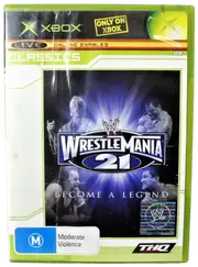 WWE WrestleMania 21 XBOX Original Classics PAL *Complete* (Pre-Owned)