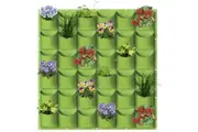 36 Pockets Wall Hanging Planter Planting Grow Bag Vertical Garden Vegetable Flower Green