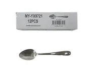 SMARTLINK 3PCS Stainless Steel Dinner Spoons Durable Table Cutlery Kitchen Tool