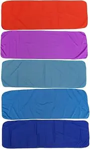 GANAZONO 5Pcs Microfiber Cooling Towels Quick Dry Sports Towels for Gym Yoga Running Camping Super Absorbent Lightweight and Breathable Fitness Towels