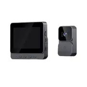 Wireless Video Door Bell WiFi Phone Intercom System with Monitor Doorbell Camera