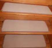 13 STEP 9" X 30" + 23'' x 30'' Premium Wilton Wool Carpet Stair Treads.
