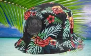 New Neff Astro Floral Tropical Bucket Cap Hat