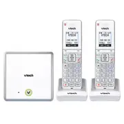 VTech DECT6.0 Cordless Home Handset Telephone w/ Wi-Fi/Speakerphone/NBN White