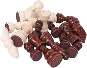 harayaa Wood International Chess Pieces Exquisite Workmanship Toys , 2 inch