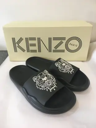 全新 Kenzo Tiger slides 經典老虎頭 涼拖鞋 37&38號 現貨各一雙