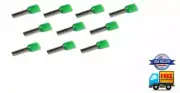 10pcs 18 Gauge Wire Ferrule Amplifier Speaker 18 AWG Tin Copper Amp Ferrules