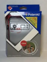 Polaroid One 600 Ultra Advanced Instant Camera Silver Flash - New Open Box