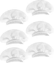 ZANHIX 6 Pack Handheld Steam Cleaner Microfiber Pads - Universal Fit for Bissell Steam Shot, Dupray, Wagner, PurSteam, McCulloch, Washable & Reusable Steam Cleaner Accessories