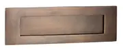 Tradco 2368AB Letter Plate Antique Brass 300x100mm