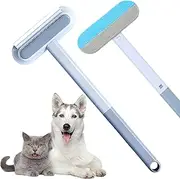 Multifunctional Hair Removal Brush - Upgraded 3 in 1 Pet Hair RemoverTool, Multifunctional Pet Hair Remover with Long Handle Reusable Washable, Couch, Carpet (2Pcs)