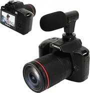 4K 64MP Digital Camera with Fill Light & Mic, WiFi 3in Screen 16X Digital Zoom Vlogging Camera, Anti Shake, 120° Wide Angle, Night Vision 62mm Macro Lens for Fast Capture