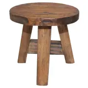 NNEVL Stool Solid Reclaimed Wood