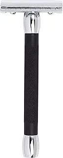MERKUR Double Edge Safety Razor Short & Black Handle