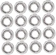 iplusmile 50pcs Round Aluminum Foil Stove Burner Covers Liners for Gas Cooktops Reusable Kitchen Protectors Easy to Clean for Gas Stoves