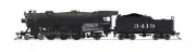 BROADWAY LIMITED 7980 N Heavy Pacific 4-6-2 ATSF 3419 Paragon4 Sound/DC/DCC