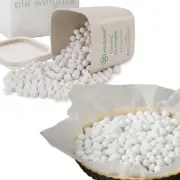 Baking Pie Crust Weights, Reusable Natural Ceramic Pie Weights for Blind Baki...