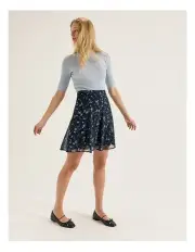 [REVIEW] Bluebell Mini Skirt in Ink