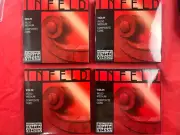 4 x 100% Authentic Thomastik Infeld Red Violin String Set 4/4 Removable E Ball