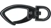 Clasp, 3 Ex-Large GUNMETAL 60x26mm Swivel Lobster Clasp Purse Clips *