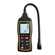 Halogen Detector Backlit Screen Leak Detector with Sound Light Alarm