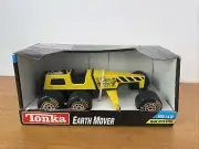 Vintage 1992 Tonka Toy Truck Earth Mover Series Grader Yellow Unused In Box 8.5"