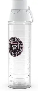 Tervis Venture Lite MLS Inter Miami CF - Primary Logo Made in USA Double Walled Insulated Tumbler Travel Cup Keeps Drinks Cold & Hot, 24oz Water Bottle, Classic