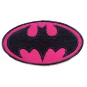 Batgirl Patch 3.75 x 2" Logo Sew Ironed On Badge Embroidery Applique Patch