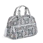 Vera Bradley Compact Traveler Signature Cotton Duffel Bag Libson Medallion $119