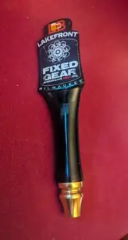 Lakefront Fixed Gear American Red IPA Tap Handle - 11 inches - Milwaukee
