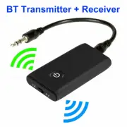 2IN1 Bluetooth Transmitter & Receiver Wireless Adapter For Home Stereos/Speakers