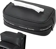 Car Tissue Holder, Sun Napkin Container, Car Backseat Tissue Organization, Adjustable Tissues Box for Car, Truck, Kitchen, Bathroom, SUV