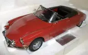 Citroen DS 19 Convertible Rouge Carmin RED 1:18 SunStar 4744