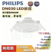 在飛比找蝦皮購物優惠-🌟LS🌟附發票 2021新款 PHILIPS飛利浦 LED崁