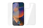 3pk Soft PET Film Screen Protector Guard for Apple iPhone 14 PRO Front and Back