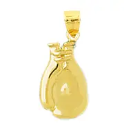14K Gold Training Boxing Glove Charm