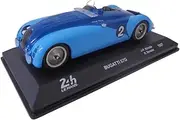 OPO 10 - 1/43 Scale Model car Compatible with Bugatti 57G #2 Winner Le Mans 1937-24LM14