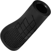 Mikinona Shock Absorbing Rubber Grips for Mountain Bikes Ergonomic Non Slip Design for Enhanced Comfort and Control Rough Terrains