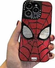 FLiex-for iPhone 15 Pro Max Case 6.7 in,Design Combining Relief Style and Anime Red Heroes Eyes,Silicone Protective Shockproof iPhone Case