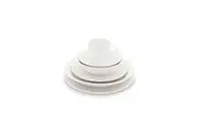 Raw Dinnerware, Set of 36 (White)