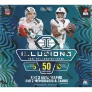 2024 Panini Illusions Football Hobby Box Factory Sealed New