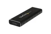 StarTech.com Drive Enclosure SATA/600, M.2 - USB 3.0 Micro-B Host Interface - UASP Support External - Black - TAA Compliant - 1