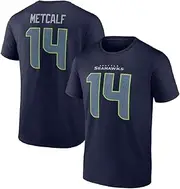 Fanatics NFL DK Metcalf Seattle Seahawks Name & Number T-Shirt