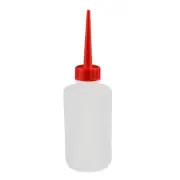 250ml Soft Plastic Straight Beak Squeeze Oil Bottle Industrial Dispensing Bottle