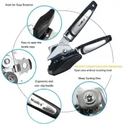 Function Stainless Steel Beer Bar Tool Manual Side Cut Can Opener Ergonomic