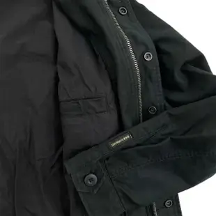 【Superdry】軍裝 深藍 無帽 男外套 極度乾燥 夾克 大衣 暗袋 帽可收 平輸品(極度乾燥 軍裝外套)
